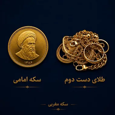 خرید سکه بهتر است یا طلای دست دوم ؟